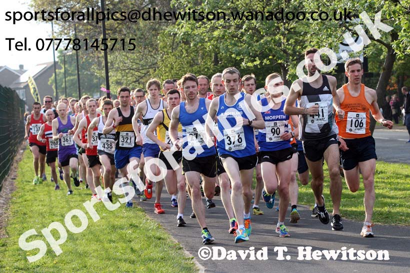 Clive Cookson 10k Road Race, Whitley Bay. Photo: David T. Hewitson/Sports for All Pics